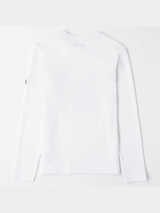 Ducati Kids Blouse Long Sleeve White