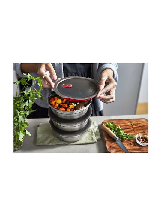 Black+Blum Δοχείο Φαγητού Inox Ασημί 650ml