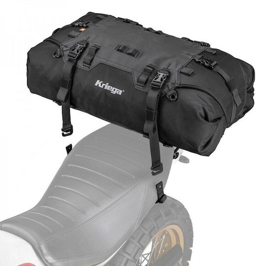 Kriega Drypack Σάκος Ουράς Μοτοσυκλέτας 40lt σε Μαύρο Χρώμα