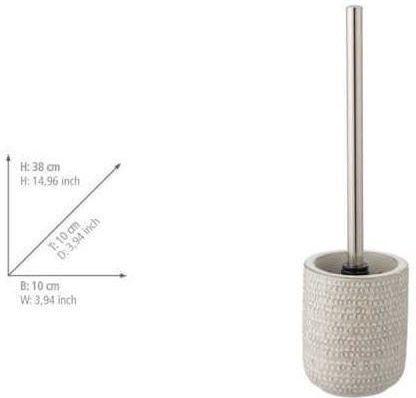 Wenko Ceramic Toilet Brush White