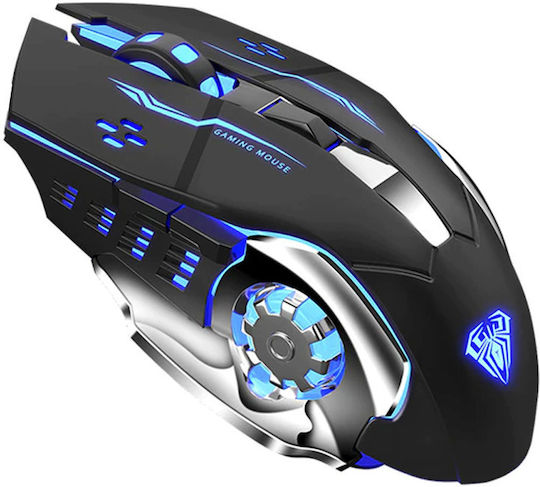 Aula SC100 Wireless RGB Gaming Mouse Black