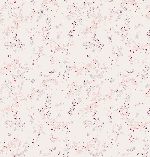 Cokitex Сет Чаршафи Двойни с Ластик 150x200+25см. Marta Breath Plum 4бр