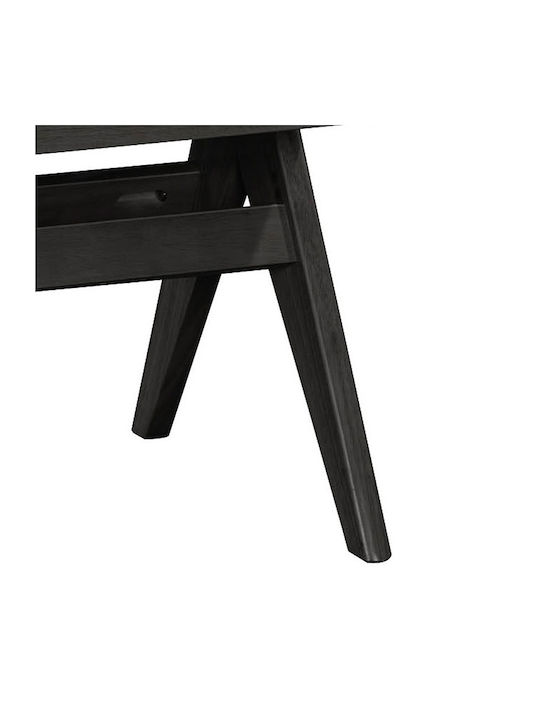 Winslow Dining Room Wooden Chair Black-natural-grey 46.5x55.8x82cm