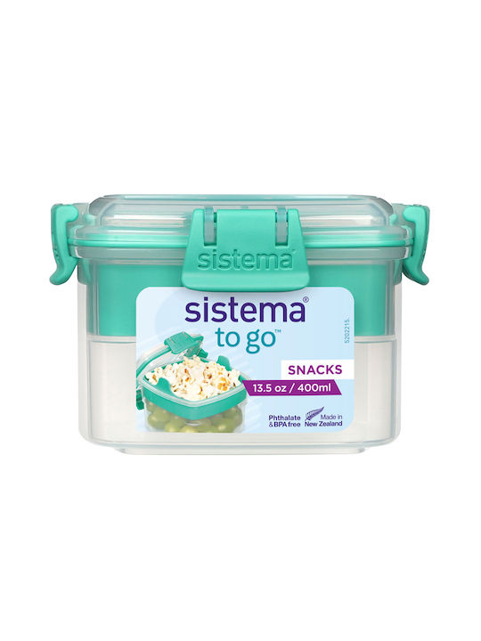 Sistema Lunchbox Kunststoff Grün 400ml 1Stück