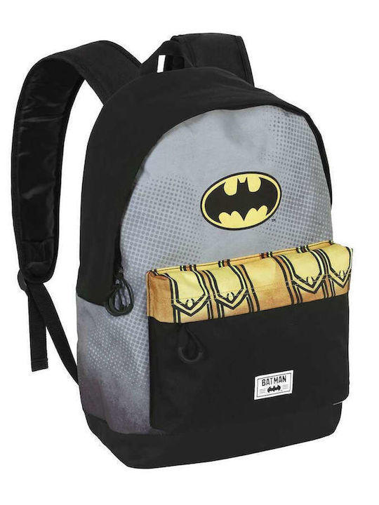 DC Batman Σχολική Τσάντα Πλάτης Δημοτικού Πολύχρωμη