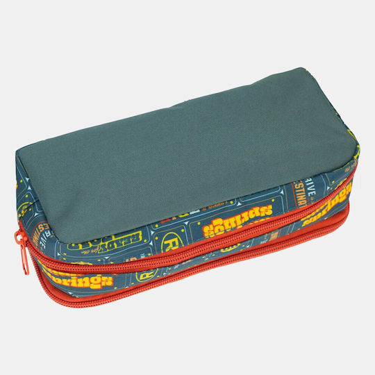Gim Cars On The Road Pencil Case Barrel Multicolored