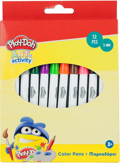 Gim Play-Doh Zeichenmarker Dünne Set 12Stück