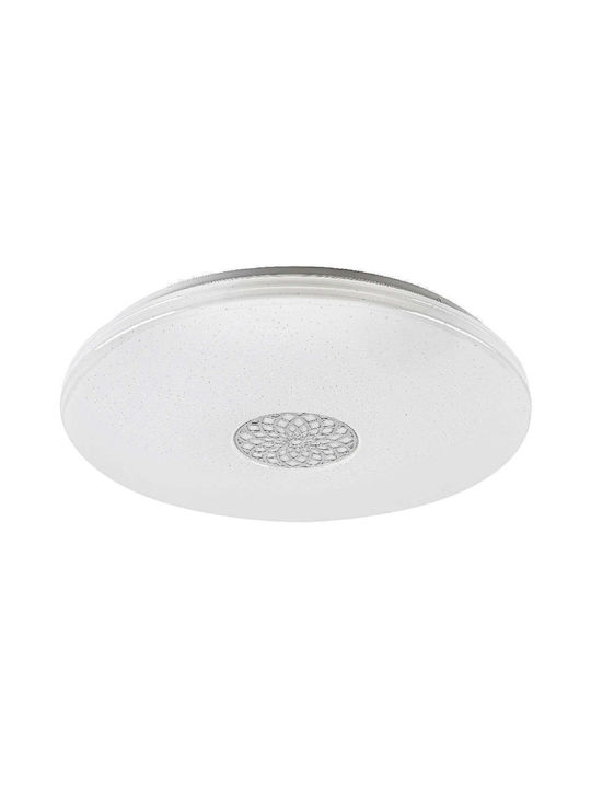 Rabalux Ophelia Inteligent Plafonieră de Tavan 60buc Albă cu LED Integrat