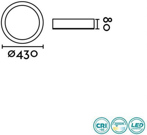 Faro Barcelona Cocotte Πλαφονιέρα 43εκ. LED Faro Barcelona Cocotte Πλαφονιέρα 43εκ. LED