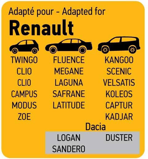 3Lines Satz Vorder- und Hintermatten 4Stück aus Teppichboden für Peugeot 106 Schwarz