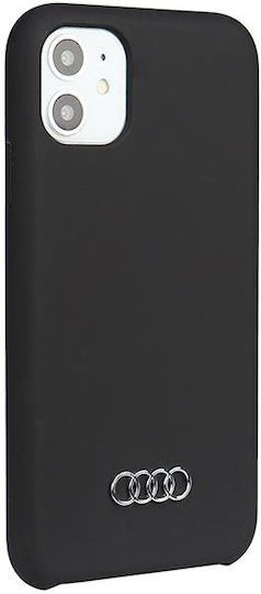 Audi Back Cover Σιλικόνης / Πλαστικό Μαύρο (iPhone 12 / 12 Pro)
