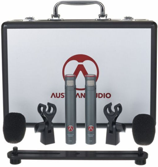 Austrian Audio CC8 Stereo Set Σετ Πυκνωτικό Μικρόφωνο Χειρός για Φωνητικά σε Γκρι Χρώμα