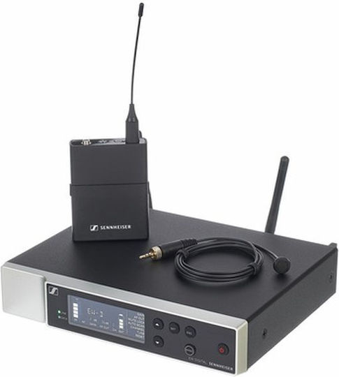 Sennheiser EW-D ME4 Set Wireless Condenser (Small Diaphragm) Microphone Pendant, Clip On, Belt for Vocals R4-9