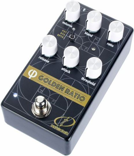 Crazy Tube Circuits Golden Ration V2 Pedale Wirkung Kompressor E-Gitarre