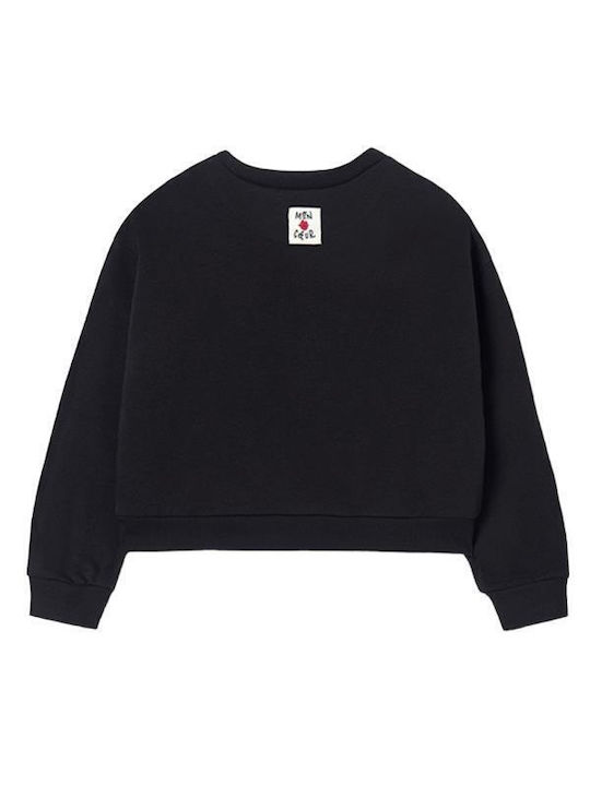 Mayoral Kids Long-sleeved Winter Top Black