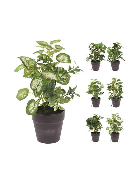 JK Home Decoration Artificial Plant in Small Pot 1pcs (Various Designs)