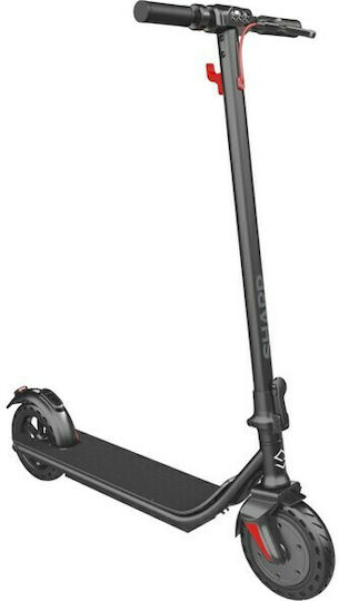 Sharp Electric Scooter Ks2 Electric Scooter with 25km/h Max Speed and 40km Autonomy in Black Color