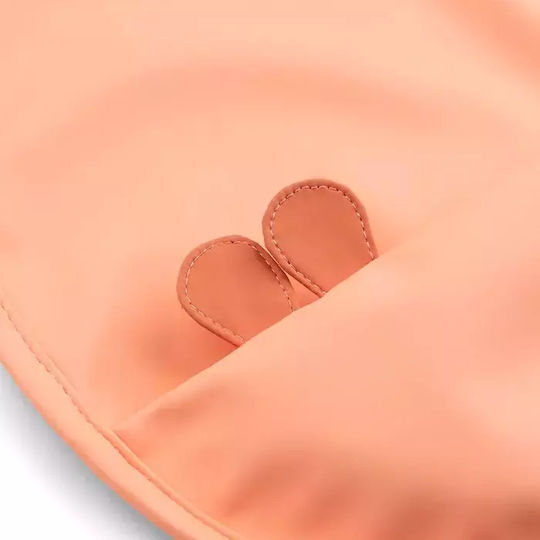 Done by Deer Waterproof Bib Fabric with Pocket Coral