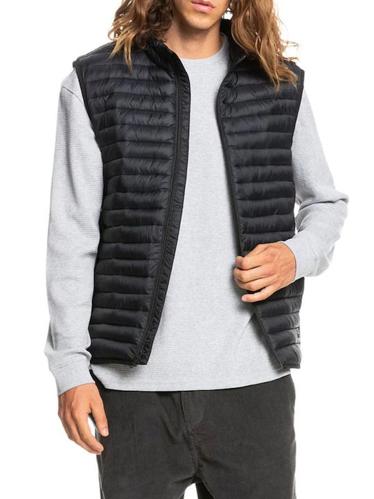SCALY Ärmellos Winter Jacke Puffer Schwarz