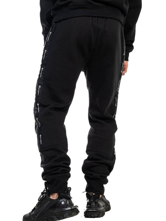 Champion Men's Sweatpants with Rubber Black