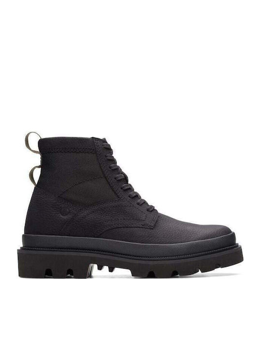 Badell Hi Leather Black Boots