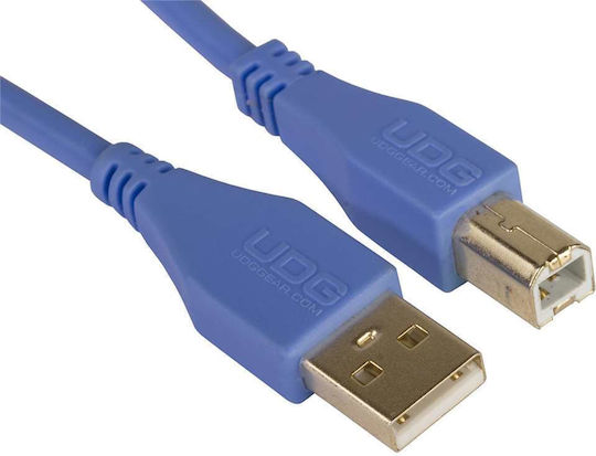 UDG 3m USB 2.0 Cable A-Male to B-Male Light Blue (U95003LB)