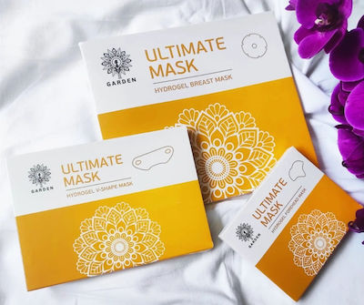 Garden Ultimate Hydrogel V-Shape Gesichtsmaske für das Gesicht für Feuchtigkeitsspendend 2Stück