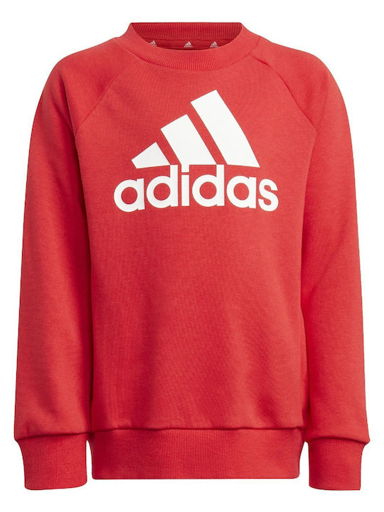 Kids Sweatpants Set Red 2pcs