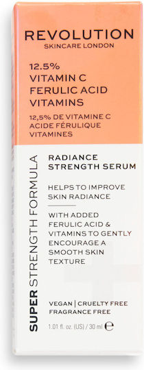 Revolution Beauty Skincare Moisturizing & Anti-aging Serum Face with Vitamin C for Detoxification & Radiance 30ml