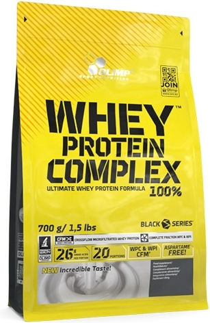 Olimp Sport Nutrition Whey Protein Complex Protein Whey Gluten Free with Flavor Vanilla 700gr