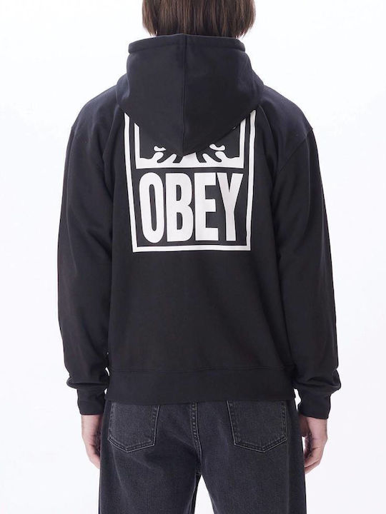 Hooded Black Sweatshirt