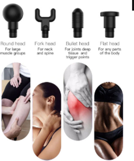 Kemei Waffe Massage für die Beine, den Körper & die Hände mit Vibration