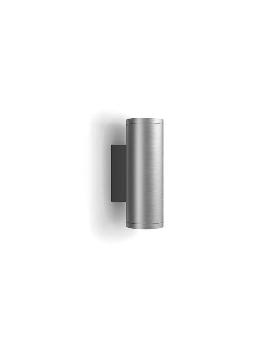 Philips Επιτοίχιο Εξωτερικό Φωτιστικό IP44 Διπλής Δέσμης 24x8x11.7εκ.