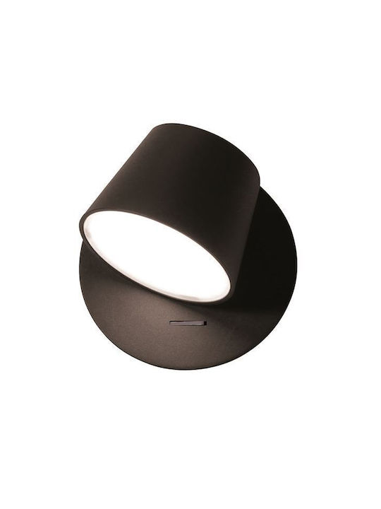 Viokef Monos LED Alb Cald Spot în Culoare Negru