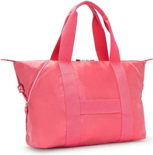 Kipling Barbie Art Sack Voyage Lively Pink Fabric L33.5xW19xH27cm