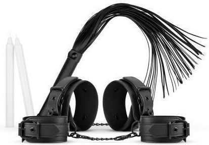 Bedroom Fantasies BDSM Kit σε Μαύρο Χρώμα 5τμχ
