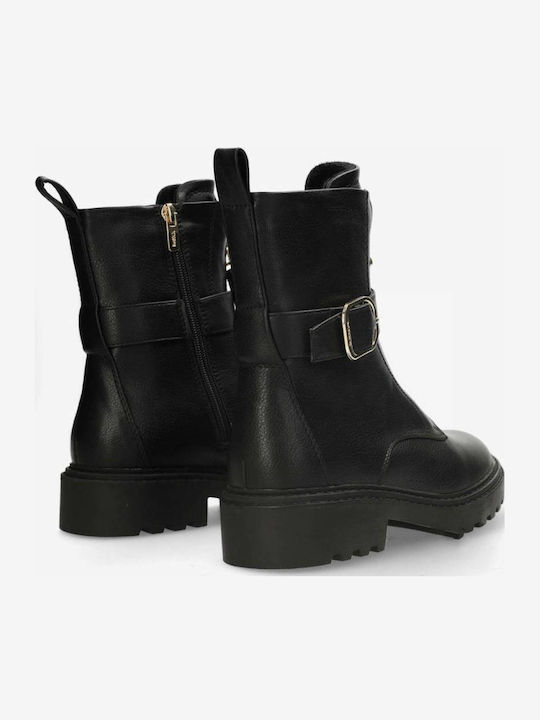 Manoush Leather Women's Ankle Boots Black