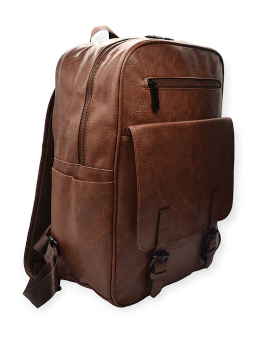 Hawkins Premium Backpack Καφέ Hawkins Premium Backpack Καφέ