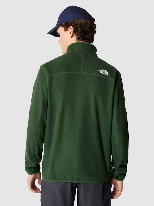 M 100 Glacier Men's Fleece Cardigan Green