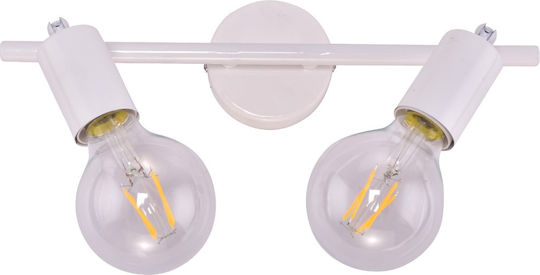 Home Lighting Einzel Spot mit Fassung E27 in Weiß Farbe Home Lighting Einzel Spot mit Fassung E27 in Weiß Farbe