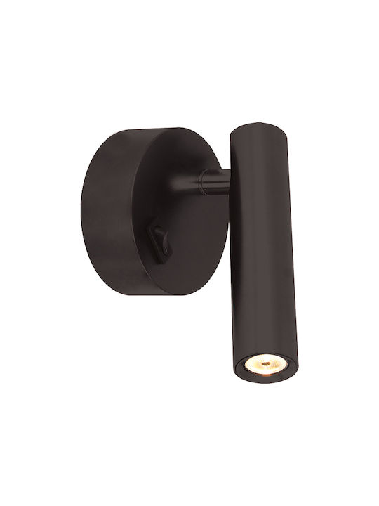 Zambelis Lights Einzel LED Spot in Schwarz Farbe
