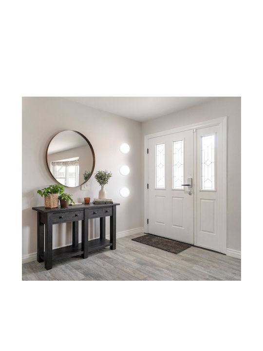 Eglo Fueva Στρογγυλό Χωνευτό LED Panel 16.5W με Ρυθμιζόμενο Λευκό Φως 21.6εκ.