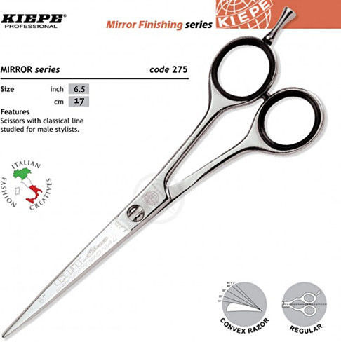 Kiepe Mirror 275 Hair Cutting Trimming Scissor 6.5"