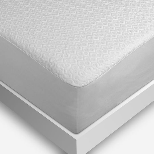 Bedgear Protecție pentru Saltea Queen cu Fustă Dri-Tec Alb 160x200cm