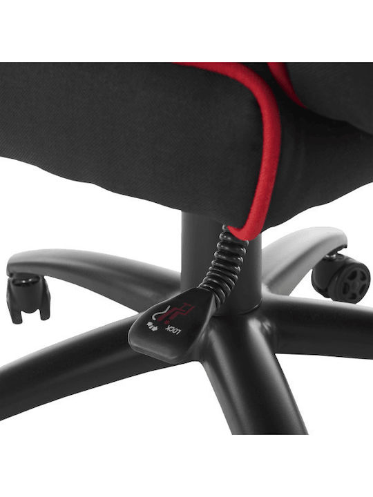 White Shark LE MANS Fabric Gaming Chair Black / Red