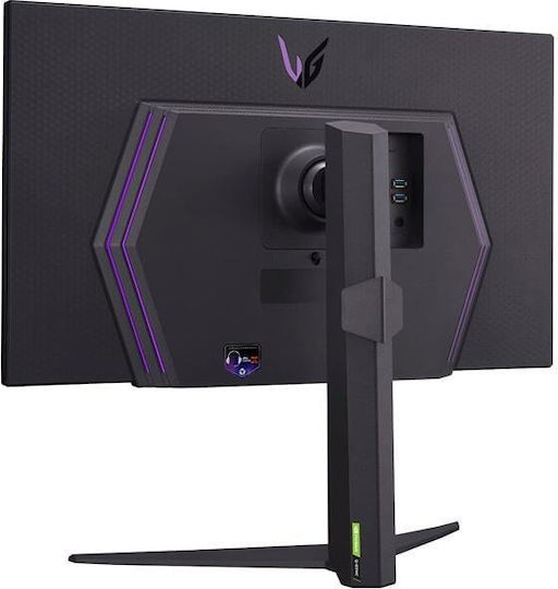 LG UltraGear 27GR93U-B IPS HDR Gaming Monitor 27" 4K 3840x2160 144Hz με Χρόνο Απόκρισης 1ms GTG