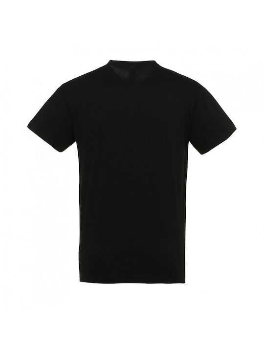 Pegasus Men's Short Sleeve T-shirt Black