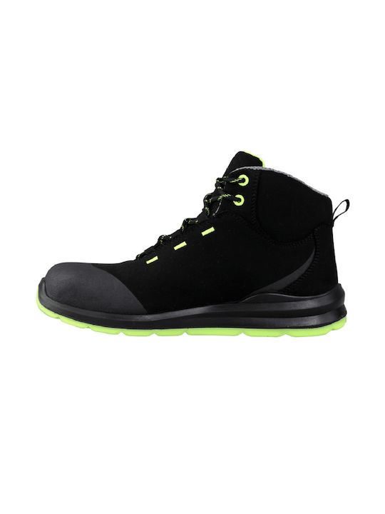 Stenso Jett Ankle MF Waterproof Boots Safety Black S3