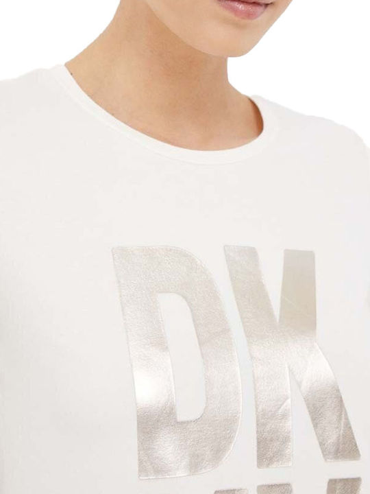 DKNY Logo Μπλούζα Μπεζ