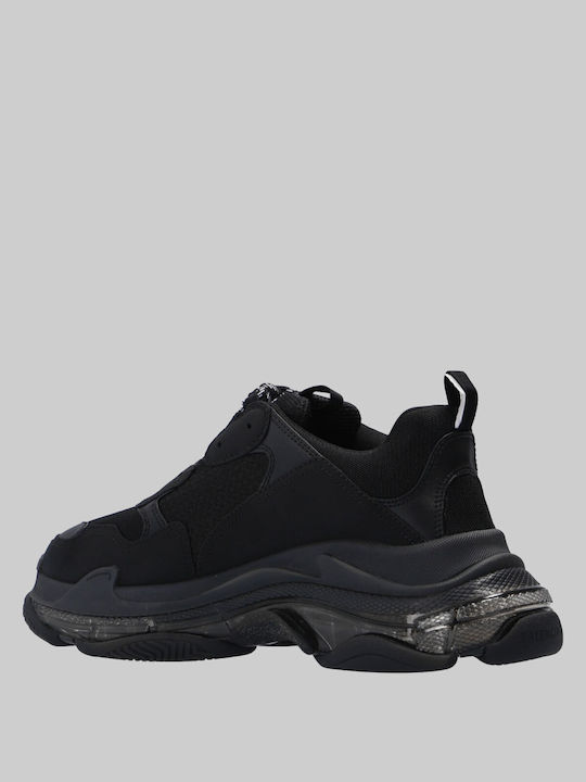Triple S Herren Sneakers Schwarz